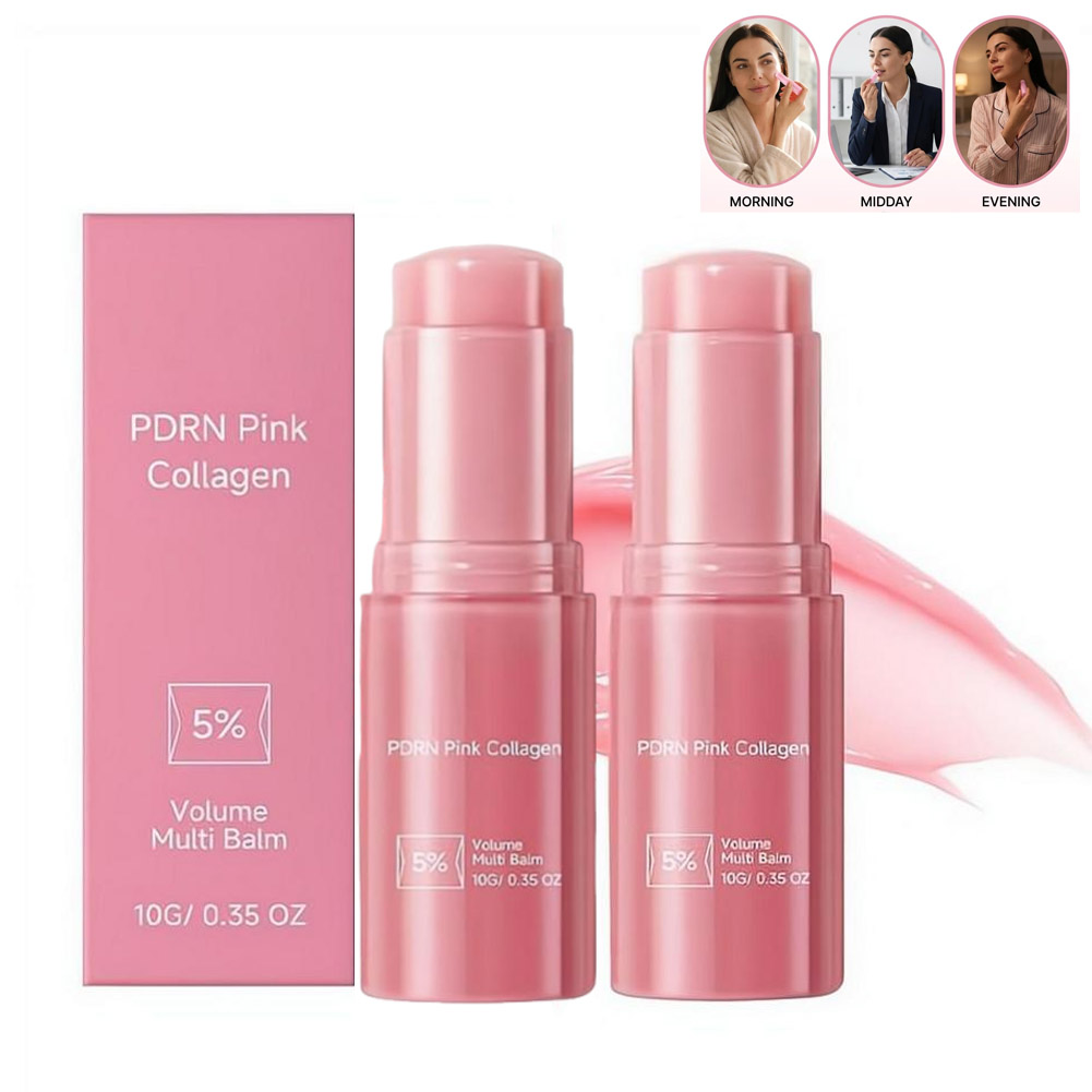 Skincare Glow - Balsamo Multiuso al Collagene per Labbra