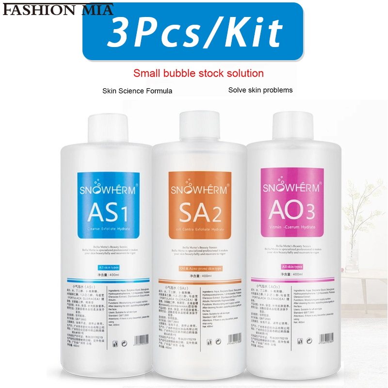 Skincare Korea - 3 Pz/1200 ml Soluzione Aqua Peel