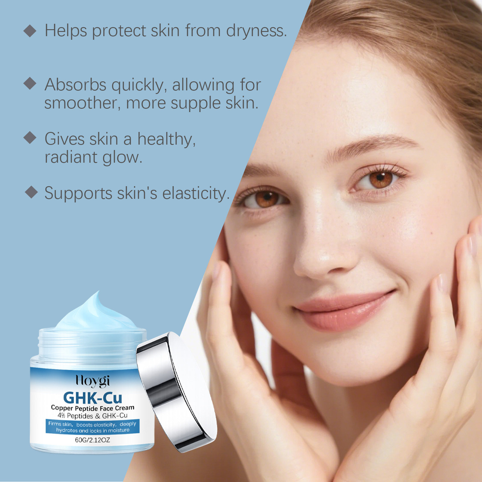Crema Viso Anti-Età con Peptid - Skincare Glow recensione e prezzo