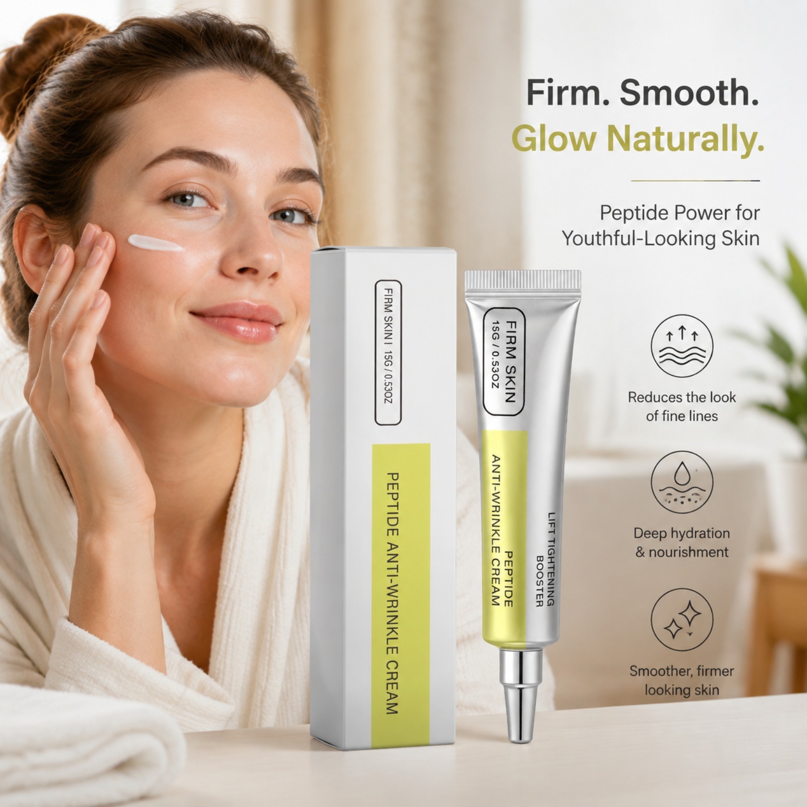 Crema Viso al Peptide e Retino - Skincare Retinol recensione e prezzo